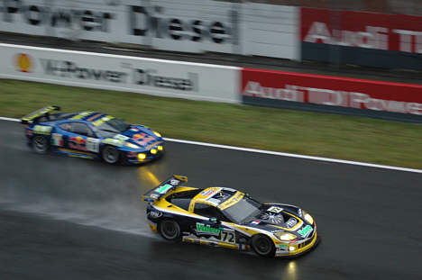 Luc Alphand kørte stærkt i regnen.
(Foto: Motorsporten.dk)